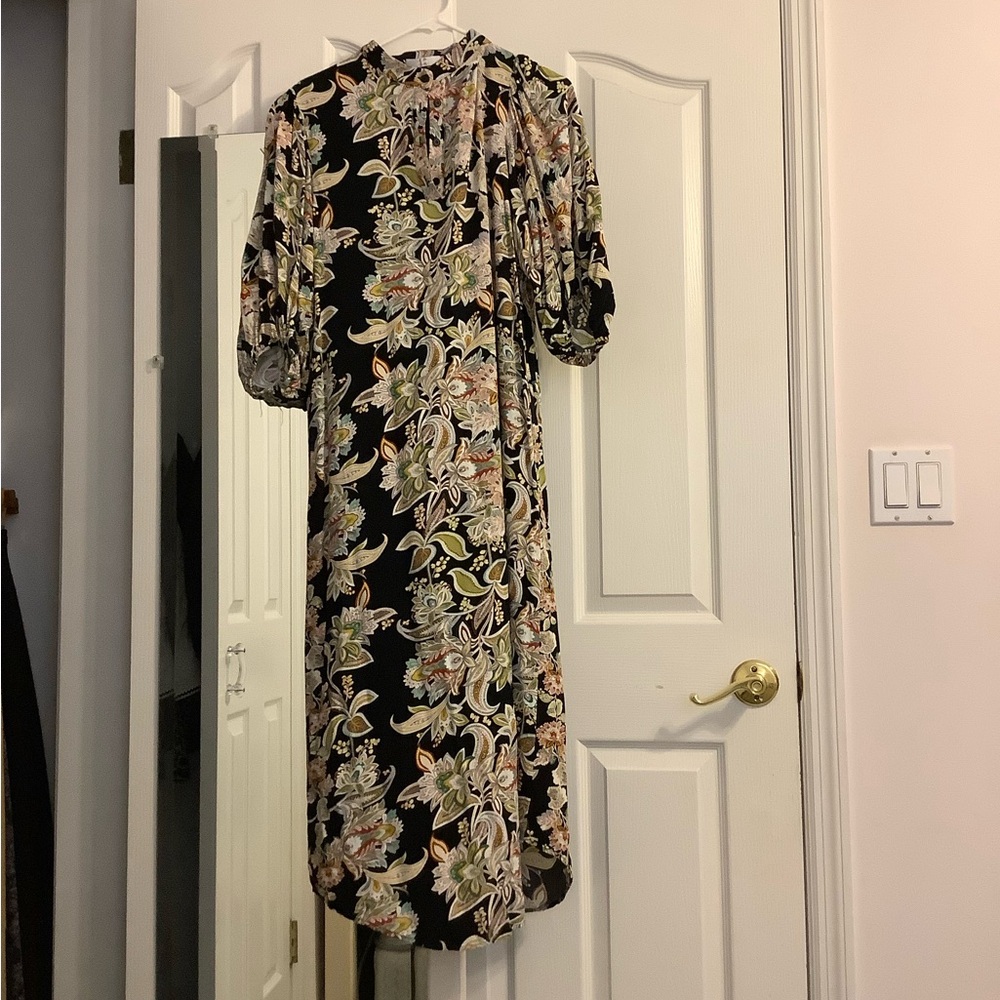 Floral Black dress perfect for every season